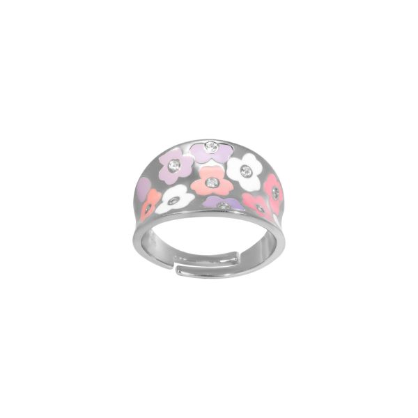 Anello in Argento Fiori