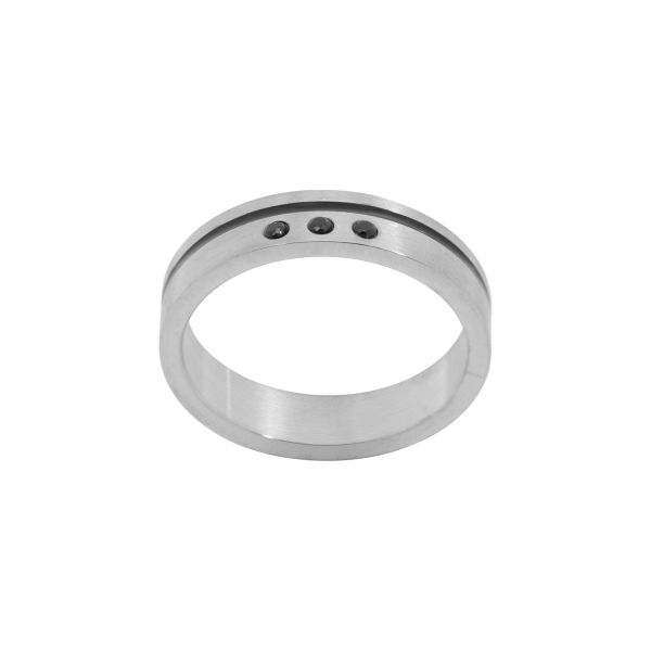 Anello in Acciaio Fascia