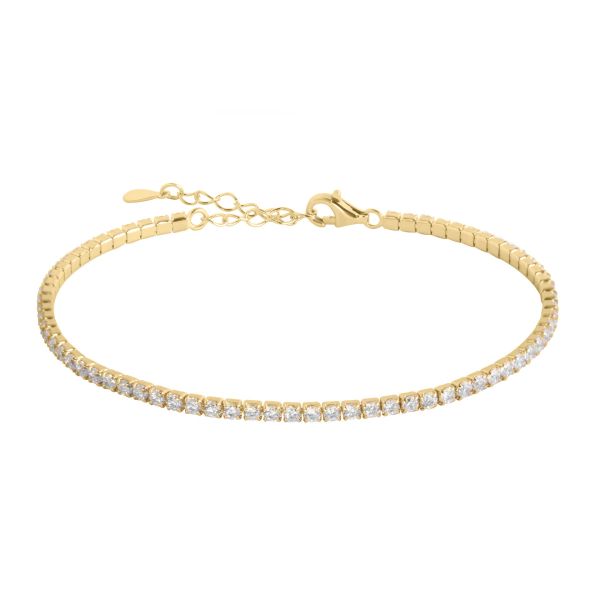 Bracciale tennis in Argento