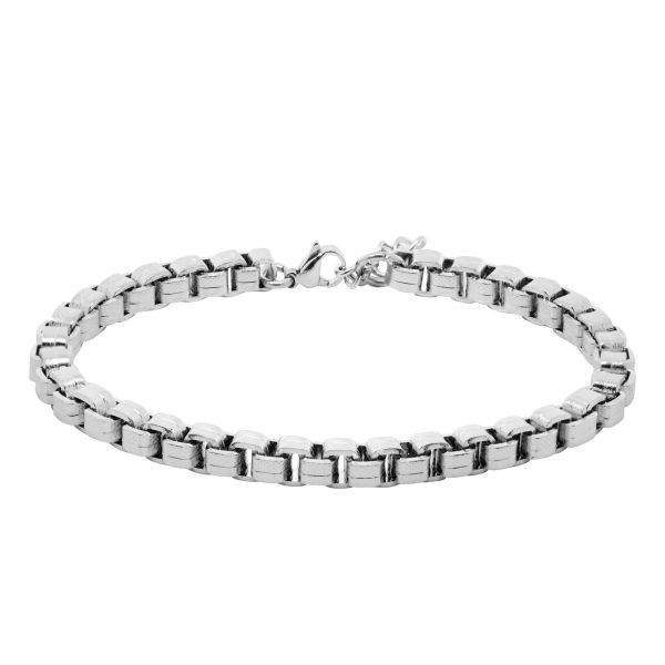 Bracciale in Acciaio Catena