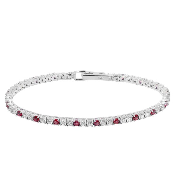Bracciale Tennis in Argento