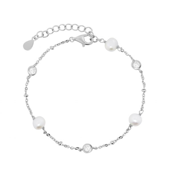 Bracciale in Argento Perla