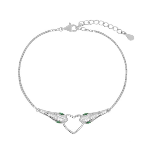 Bracciale in Argento Serpente