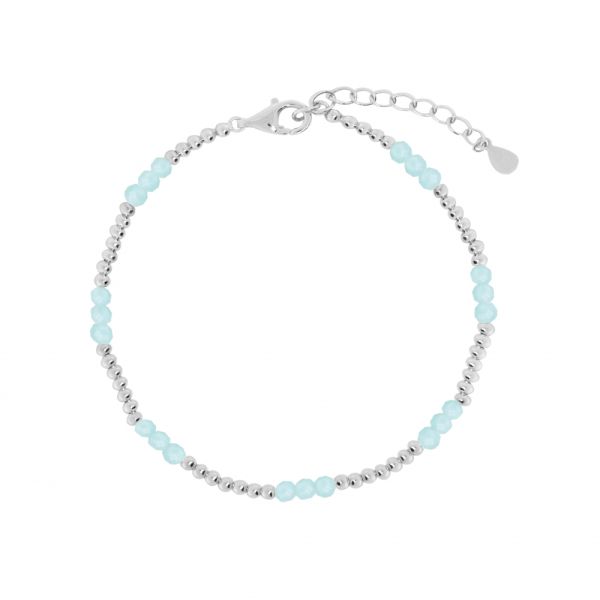 Bracciale in Argento Amazzonite