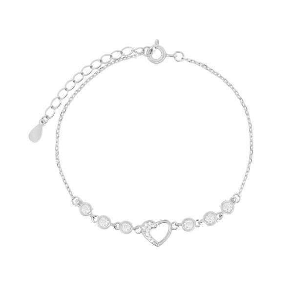 Bracciale in Argento Cuore