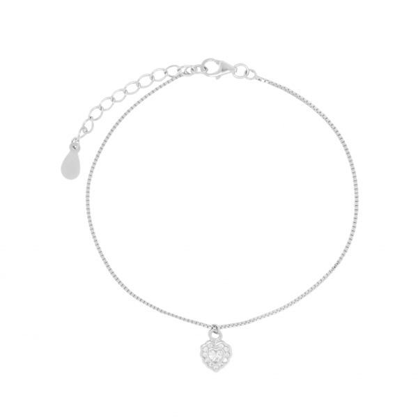Bracciale in Argento Cuore