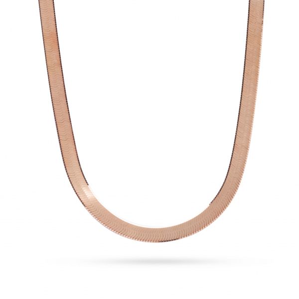 Girocollo in Argento Snake