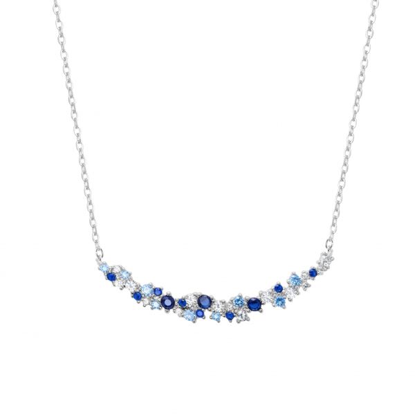 Girocollo in Argento Pietre multicolore