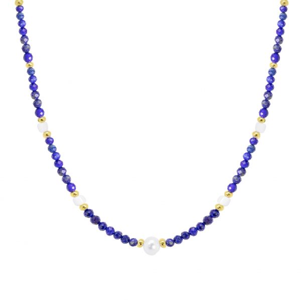 Girocollo in Argento Lapislazzuli