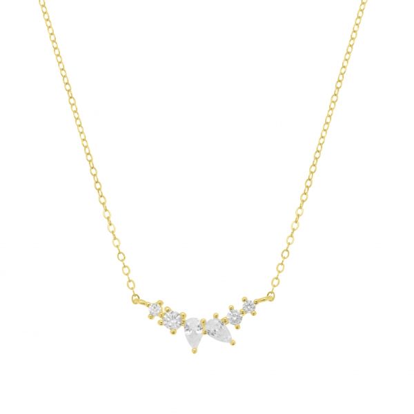 Girocollo in Argento Zirconi