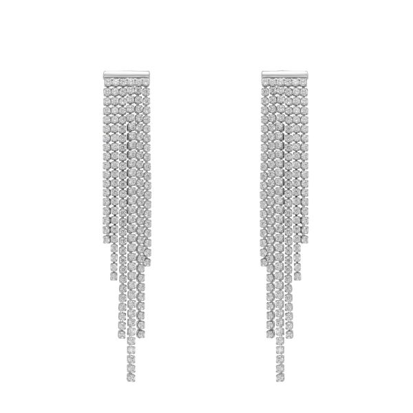 Orecchini in Argento Tennis