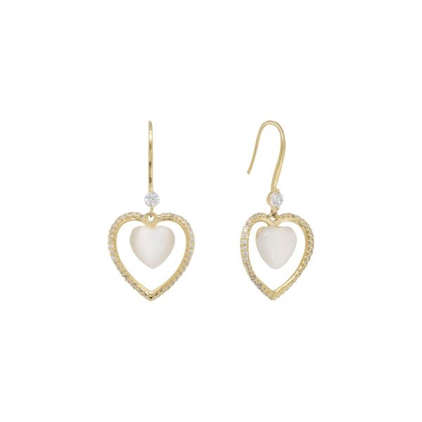 Orecchini in Argento Cuore
