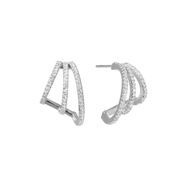 Orecchini in Argento Zirconi