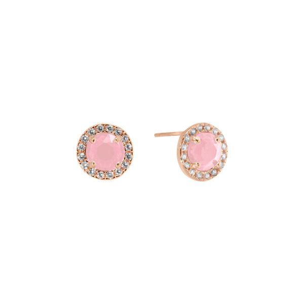 Orecchini in Argento Pietra rosa