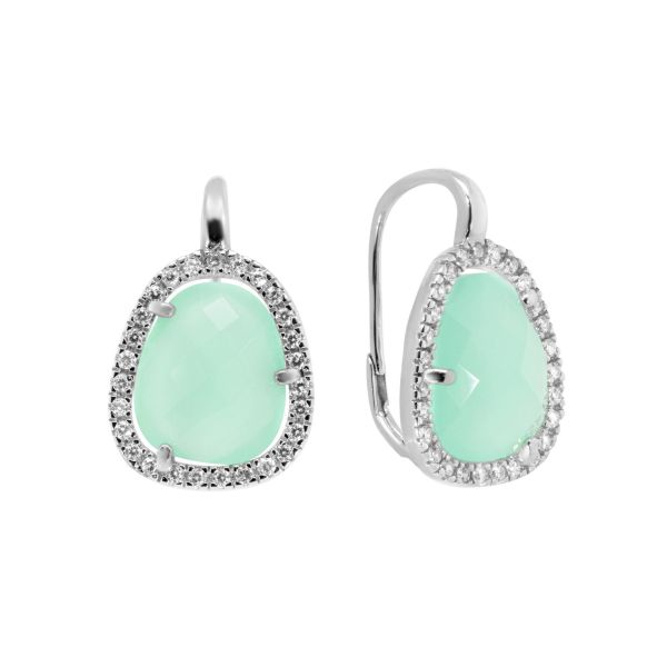 Orecchini in Argento Pietra azzurra