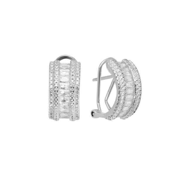 Orecchini in Argento Fascia