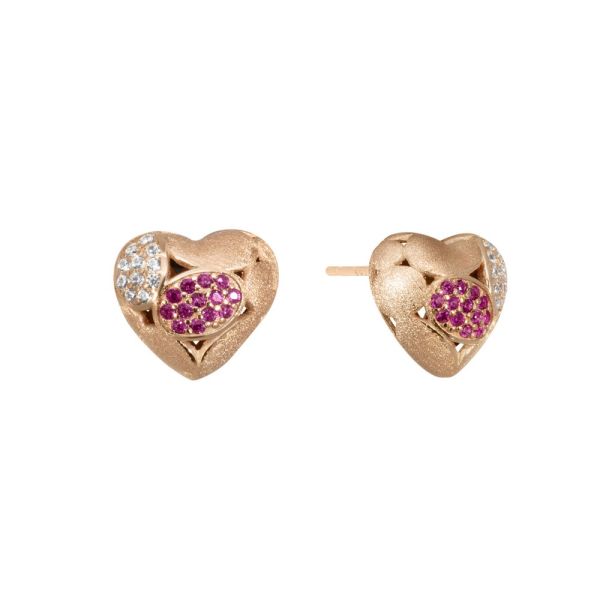 Orecchini in Argento Cuore