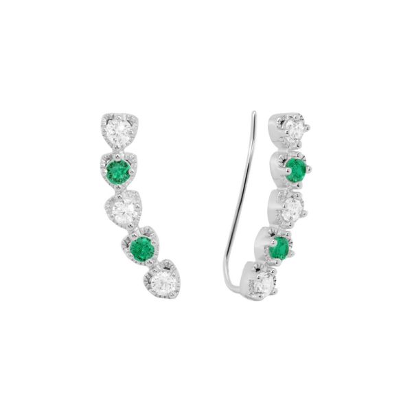 Orecchini in Argento Cuori
