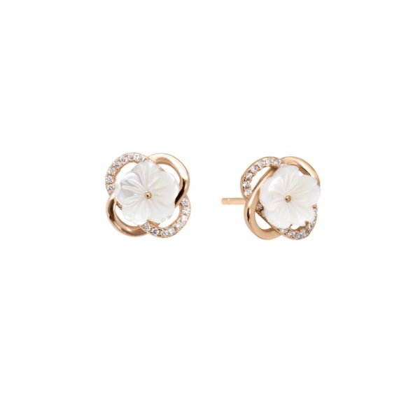 Orecchini in Argento Fiore