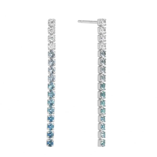 Orecchini in Argento Tennis
