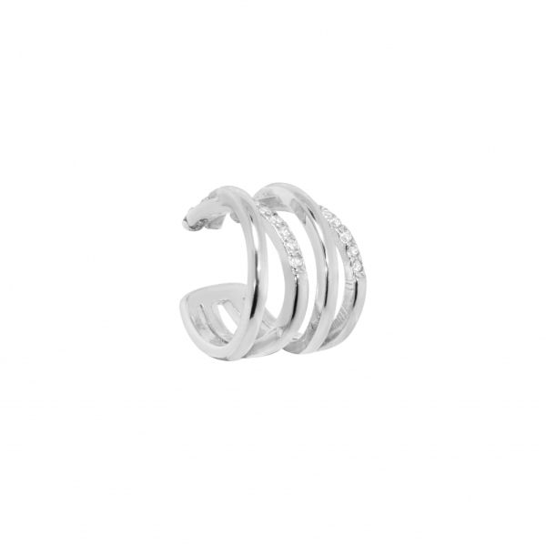 Ear Cuff in Argento