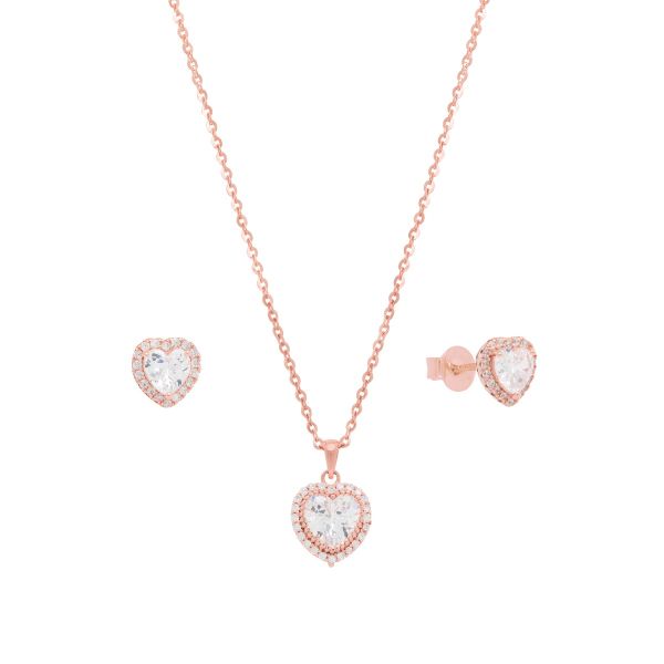 Set in Argento Cuore
