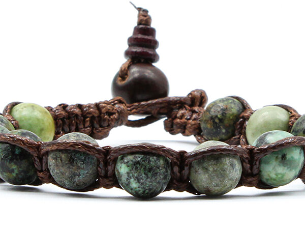 Bracciale Tibetano Turchese africano 8mm