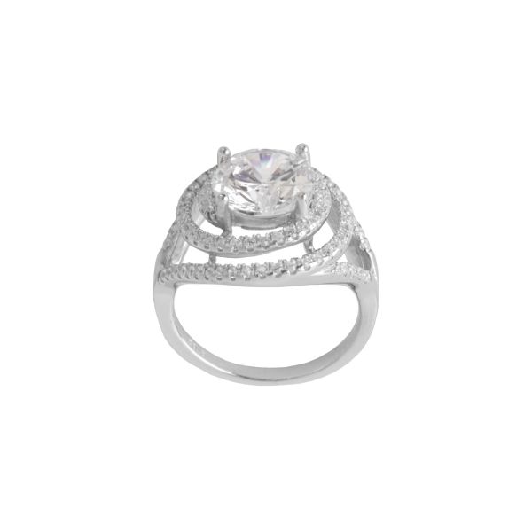 Anello in Argento Zircone