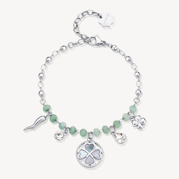 Bracciale Chakra Quadrifoglio