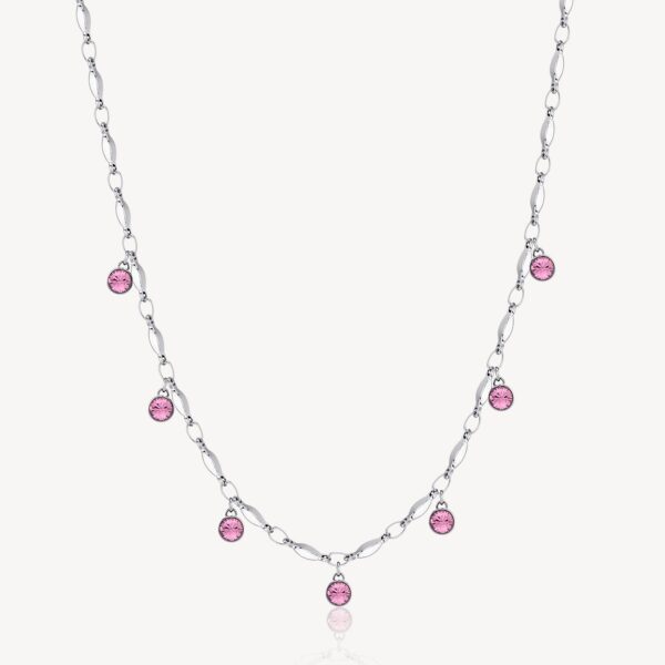 Girocollo Symphonia Cristalli rosa