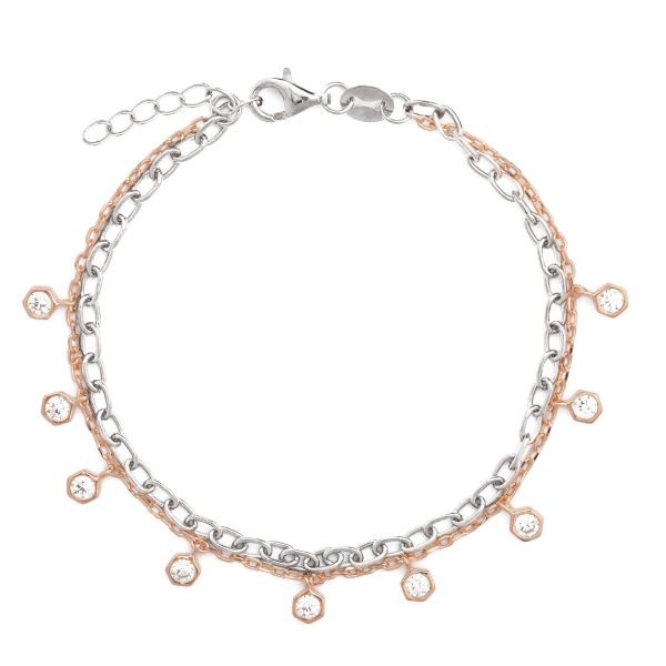 Bracciale in Argento Gocce