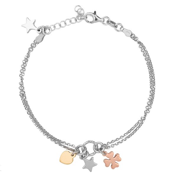 Bracciale in Argento Pendenti