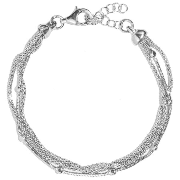 Bracciale in Argento Tre fili