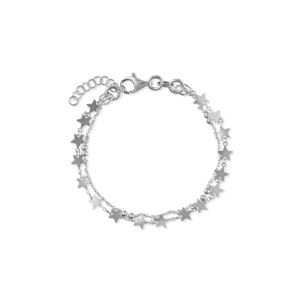 Bracciale in Argento Stelle