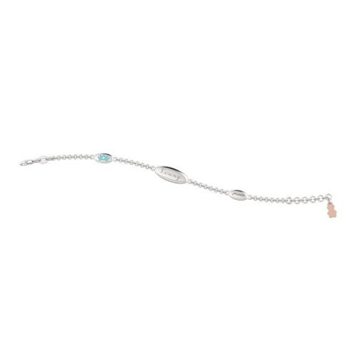 Bracciale in Argento Corona blu