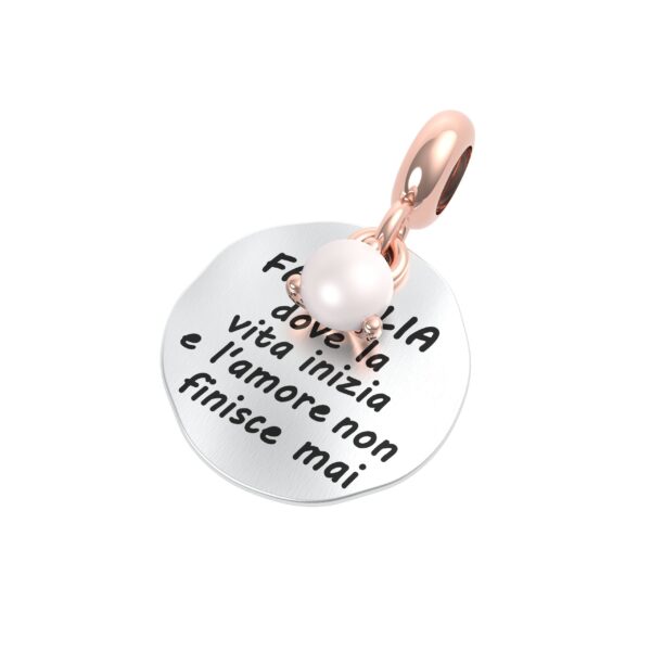 Charm Famiglia dove la vita inizia e l'amore non finisce mai - Mini