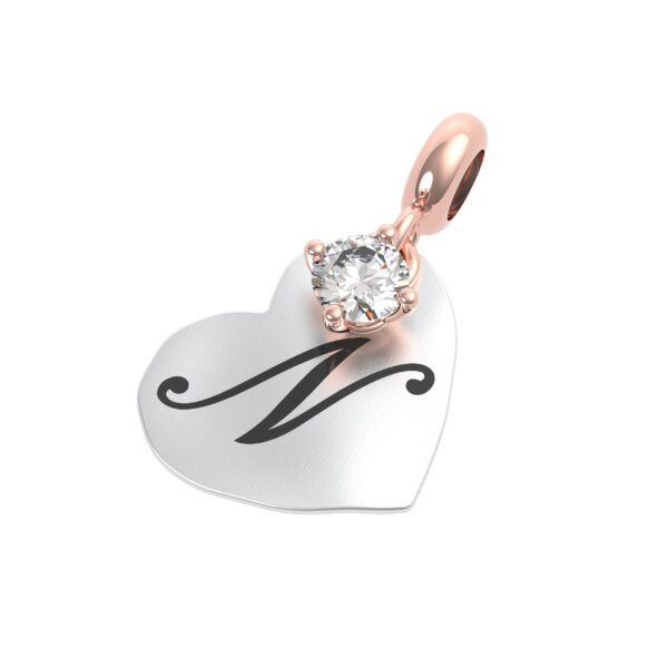 Charm Lettera N - Mini