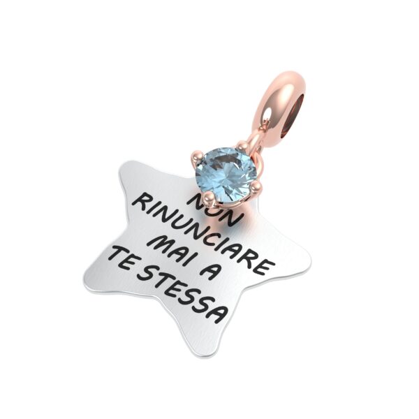 Charm Non rinunciare mai a te stessa - Mini