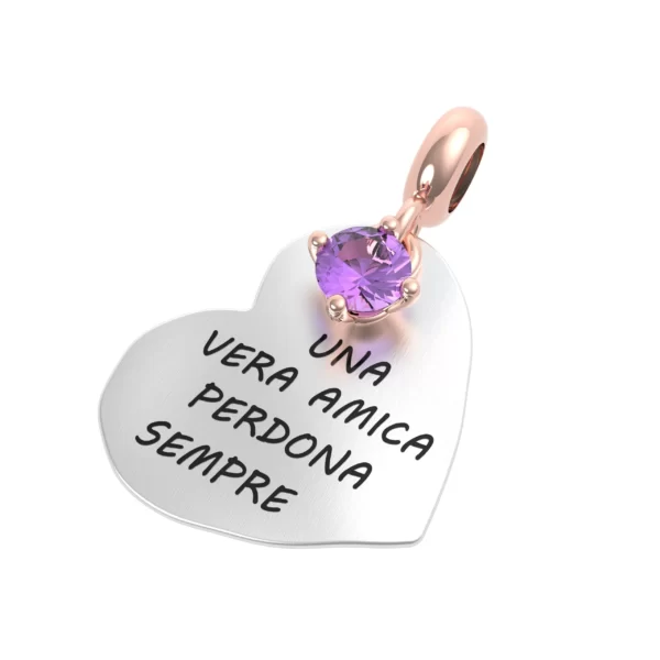 Charm Una vera amica perdona sempre