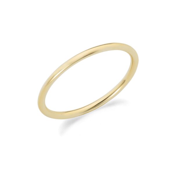 Anello Fedina Oro giallo 9 karati