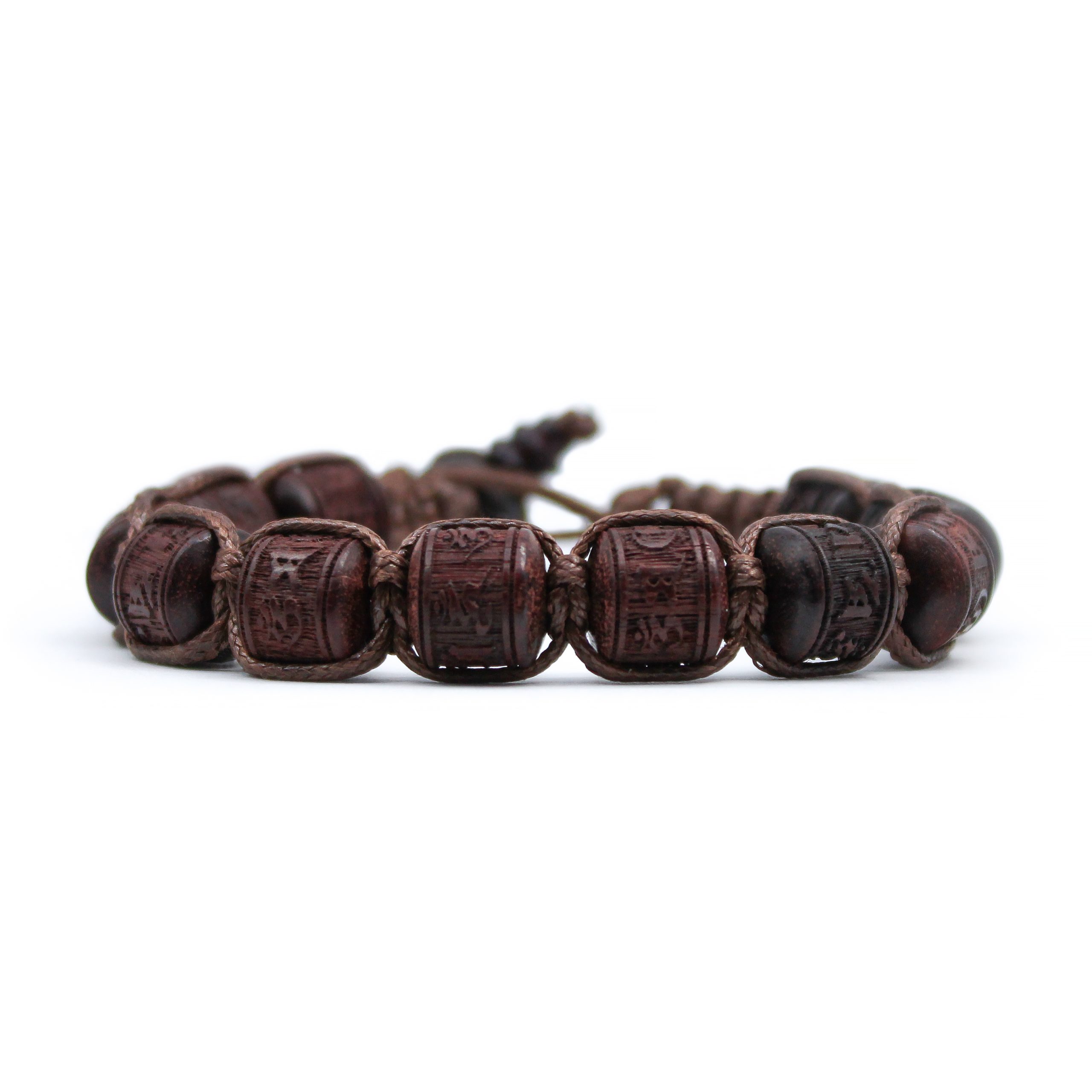 Bracciale Tibetano Ebano 8mm