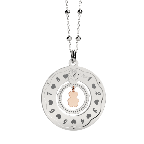 Collana Orologio della vita in Argento