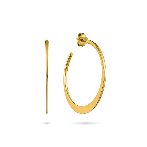 Orecchini in Argento Cerchio 34 mm