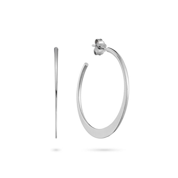 Orecchini in Argento Cerchio 34 mm