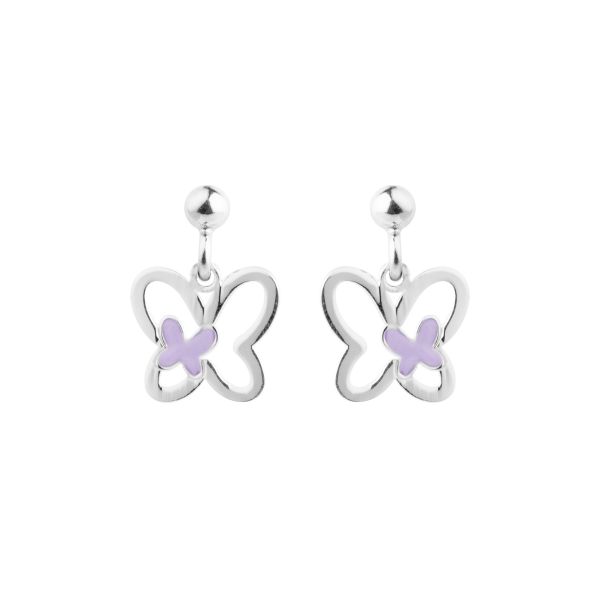 Orecchini in Argento Farfalla