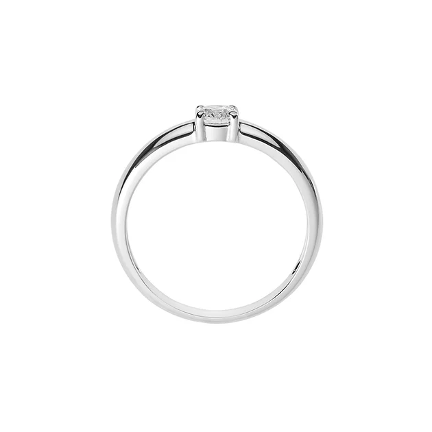 Solitario in Oro e Diamante p.ct.9 - immagine 2