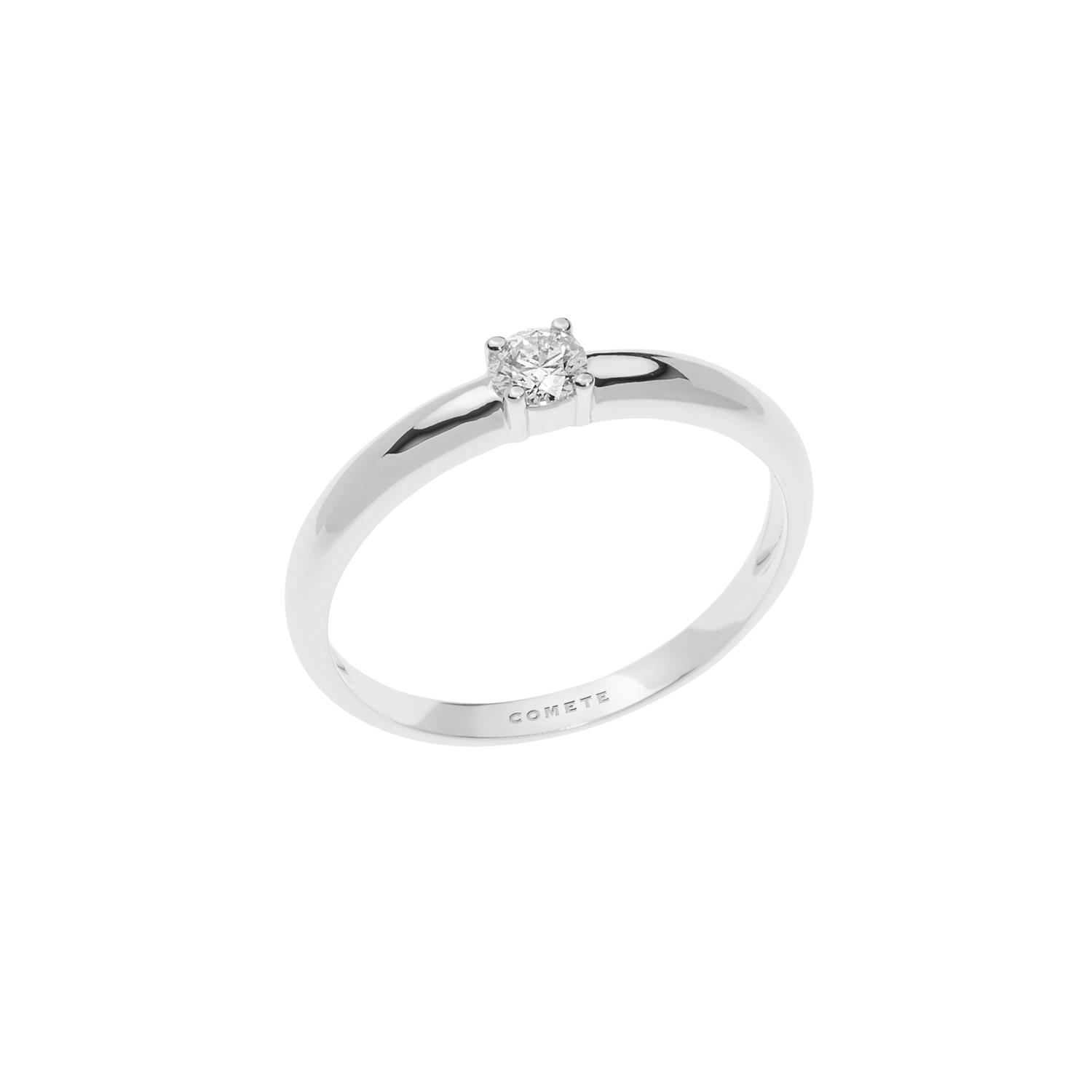 Solitario in Oro e Diamante p.ct.9