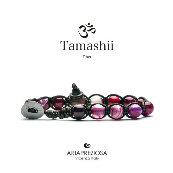 Bracciale Tamashii Agata Ciliegia Striata
