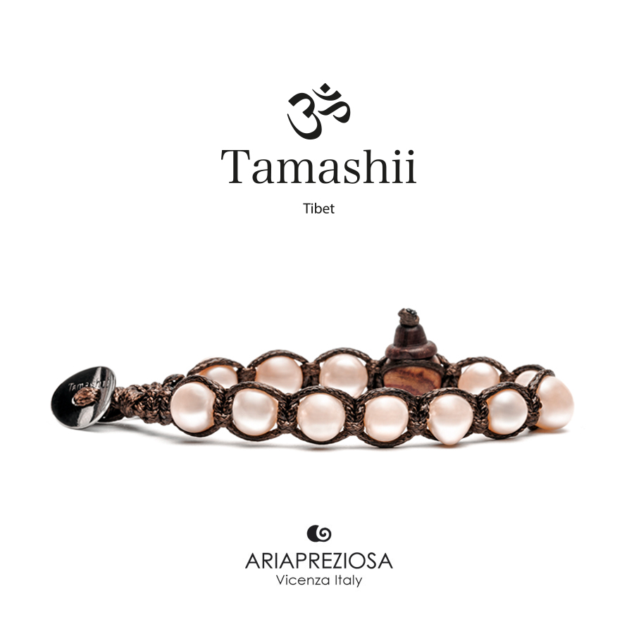 Bracciale Tamashii Perla rosa