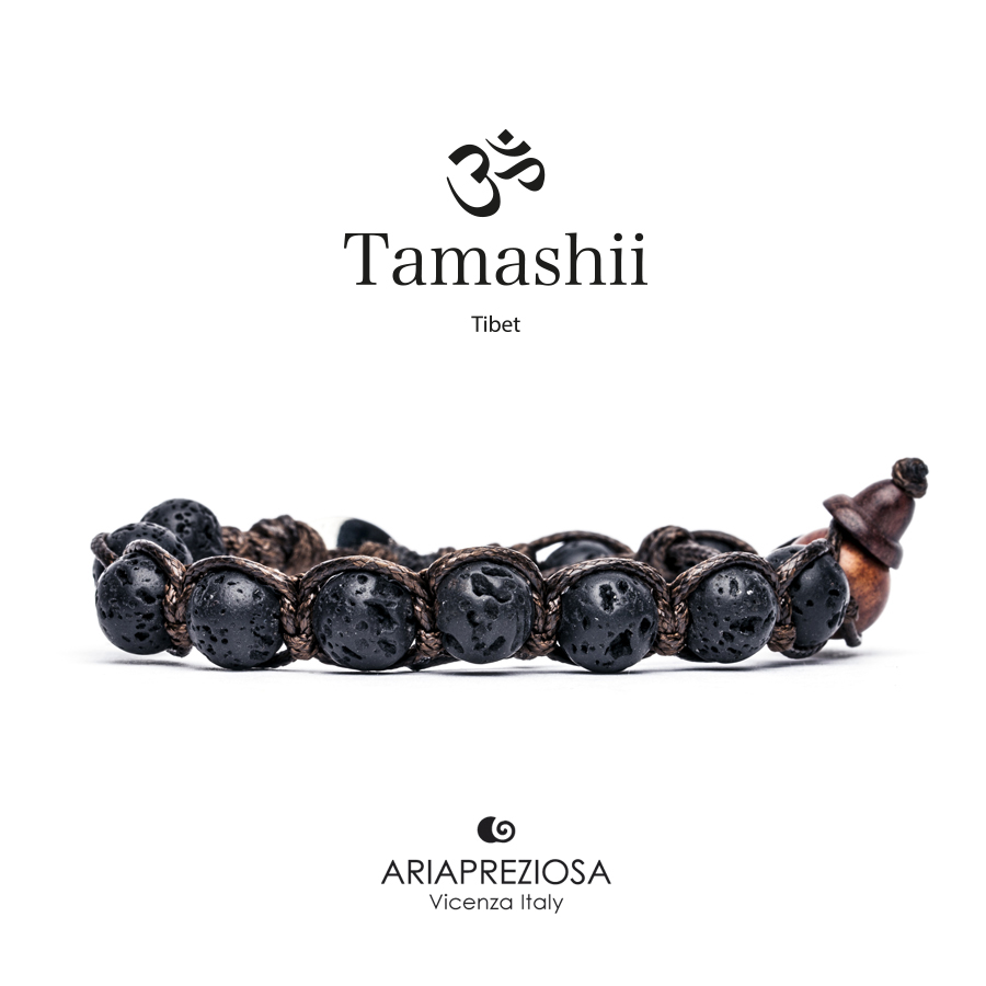 Bracciale Tamashii Lava nera